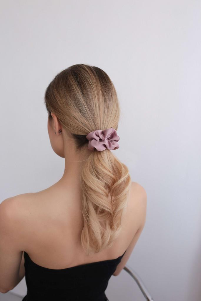 Large Scrunchie Rose Gold
