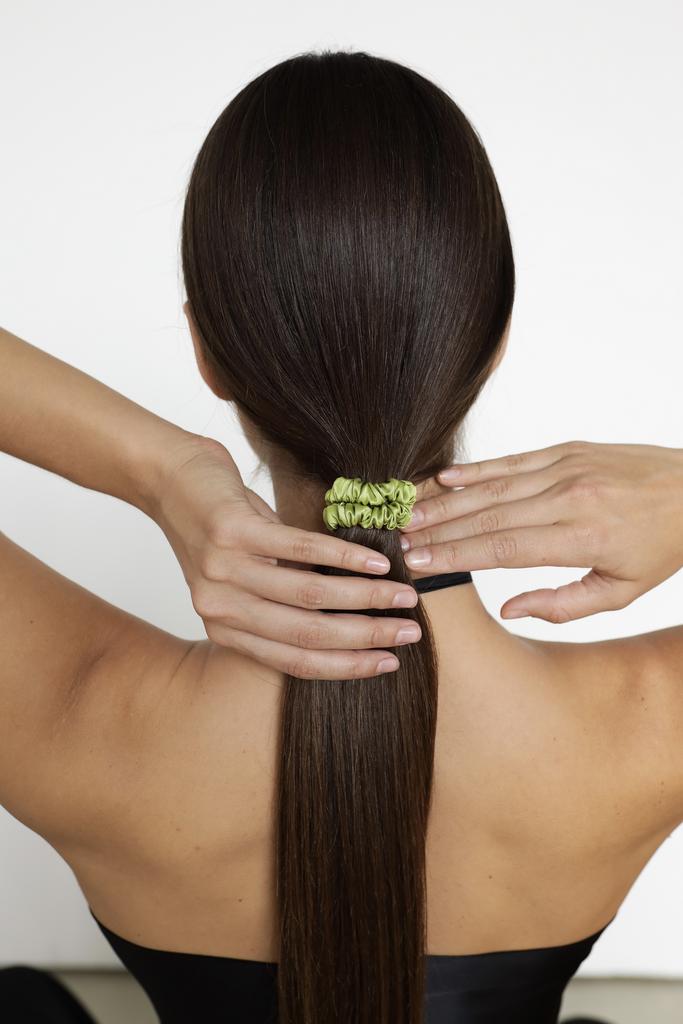 Premium Scrunchies Light Green