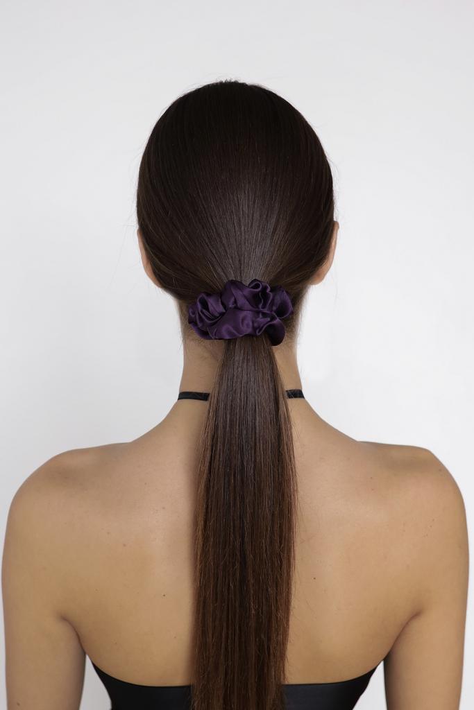 Large Scrunchie Purple