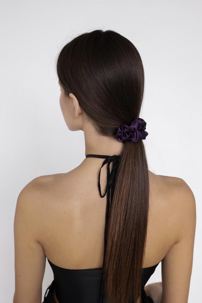Large Scrunchie Purple