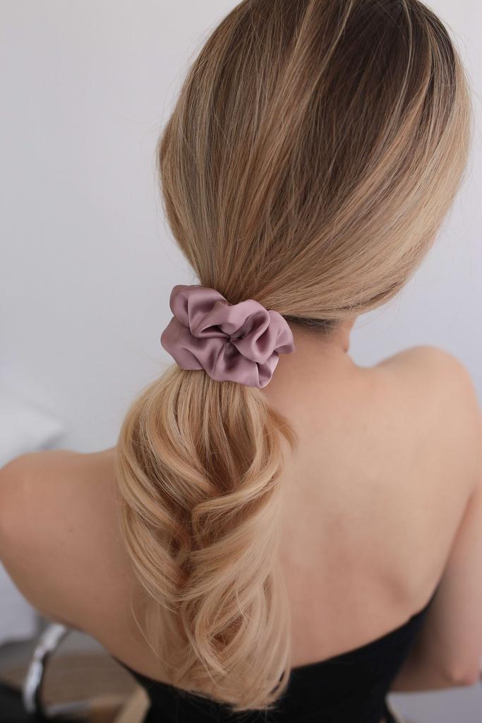 Large Scrunchie Rose Gold