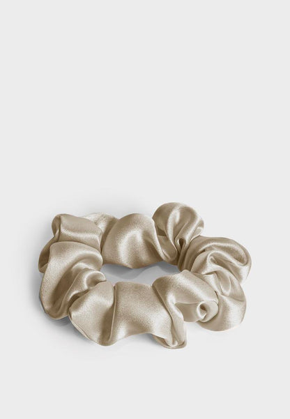Large Scrunchie Beige