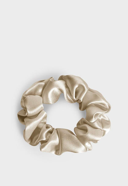 Large Scrunchie Beige