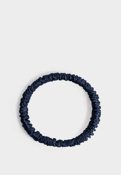 Premium Scrunchies Navy Blue