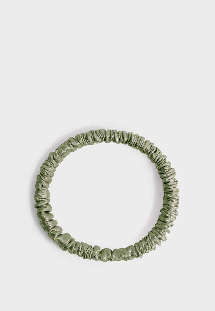 Premium Scrunchies Vert Cendré