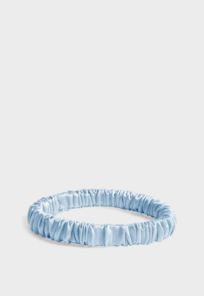 Premium Scrunchies Bleu Poudré